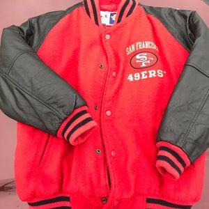 vintage 49ers jacket LALOGO Classic Team NFL